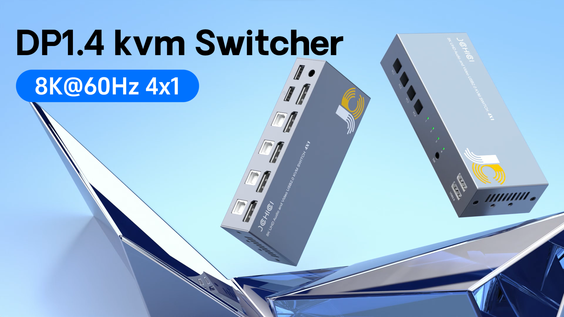 Amazon.com: KVM Switch DisplayPort 8K@60Hz, 4 Way DP KVM Switcher