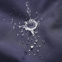 Vista 5 de Chaqueta impermeable ligera para hombre con capucha, para el aire libre, senderismo, viajes