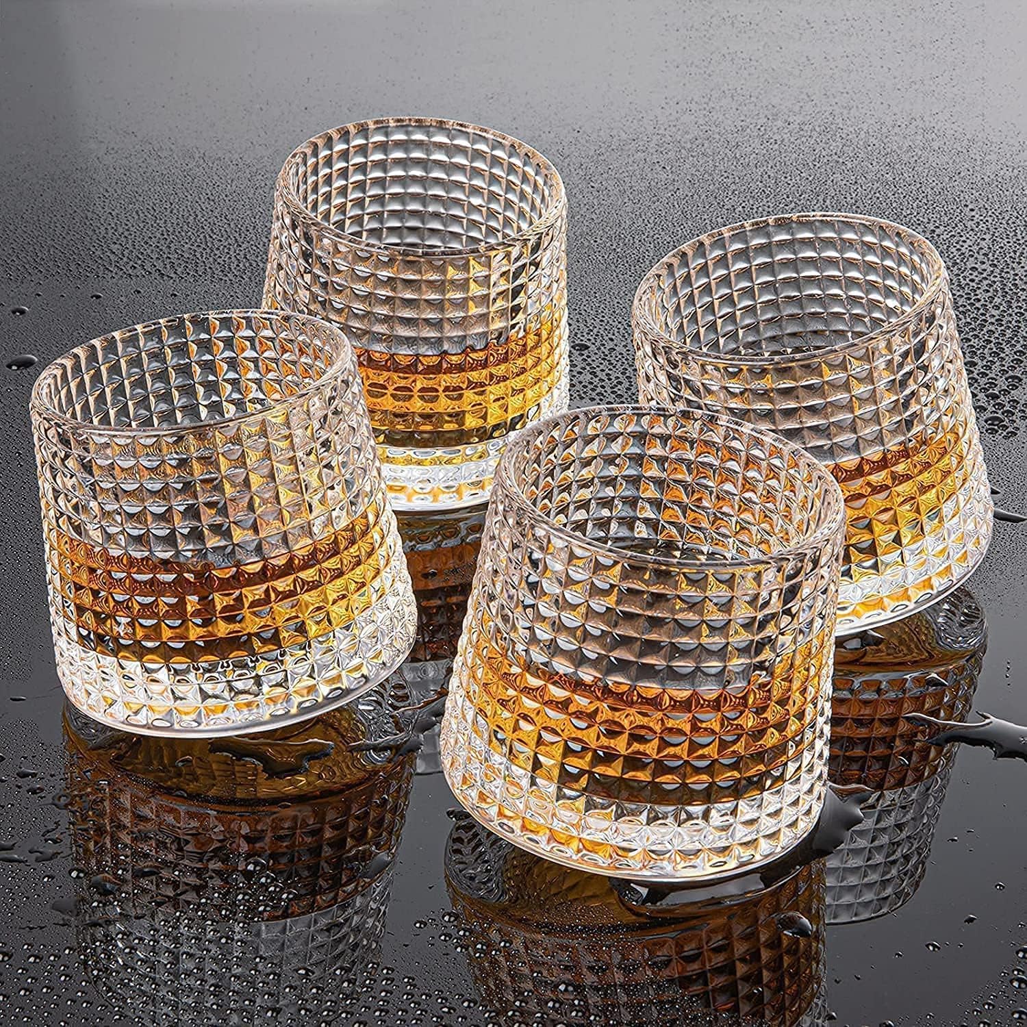 ANKUL Whiskey Glasses - Set of 4 -17