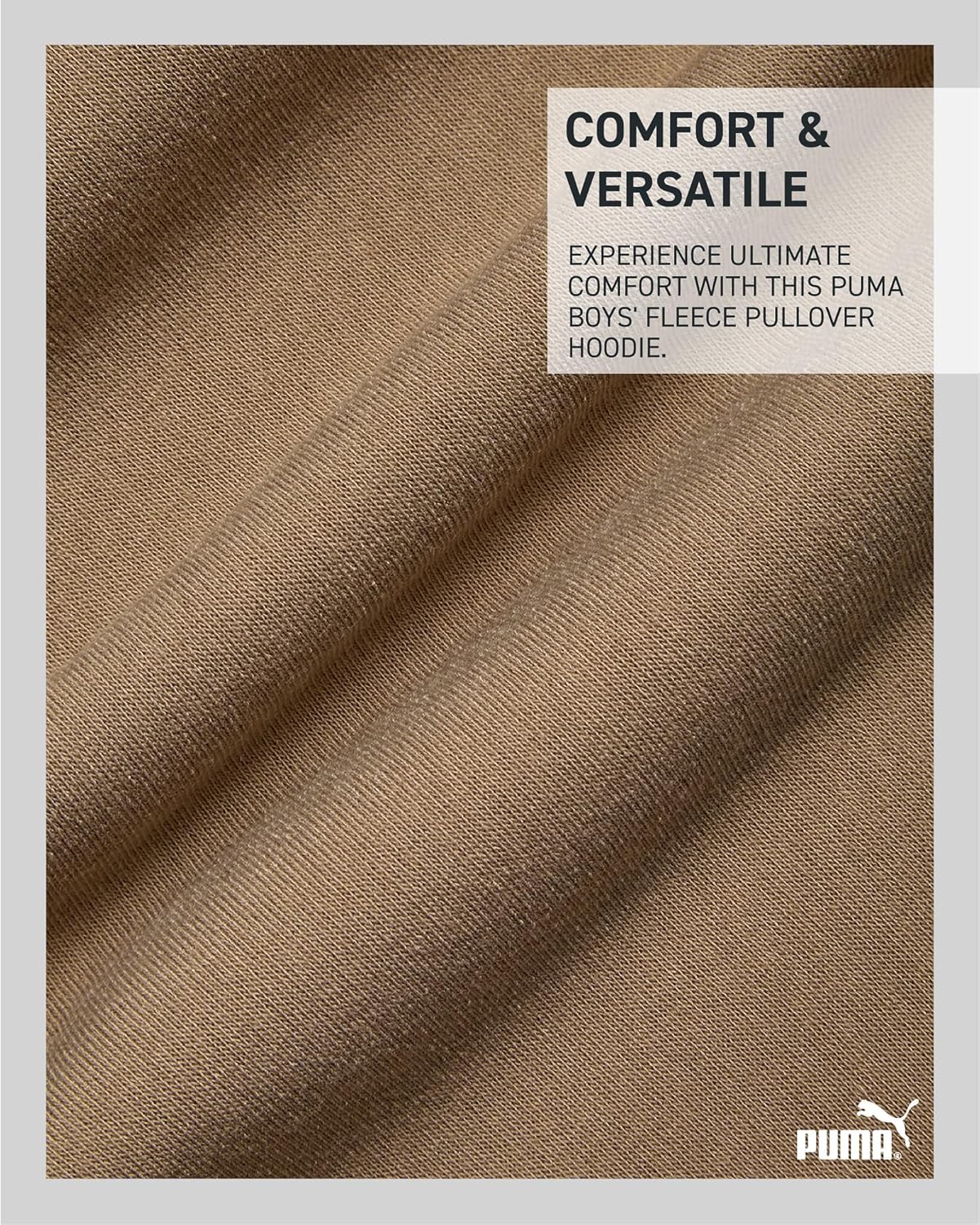 PUMA Boys Hoodie - Soft Fleece Breathable Pullover Sweatshirt - Lightweight Performance Hoodies for Boys (Sizes 8-20) - Image 5