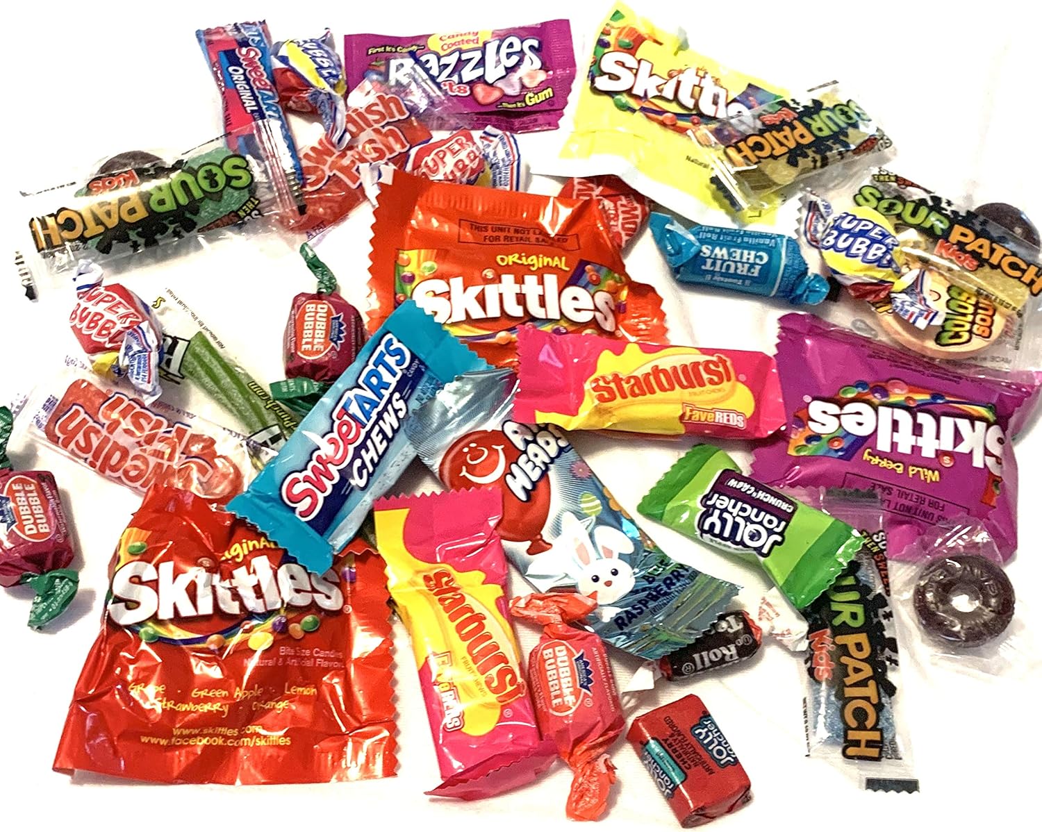 Plastic CANDY filled Easter EGGS Easter Basket Stuffer 48ct