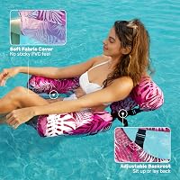 Sloosh Felfújható Vízmatrac Úszófotel Felnőtteknek 2db Strand Medence 4
