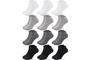 Duufin Toddler Athletic Socks for Boys