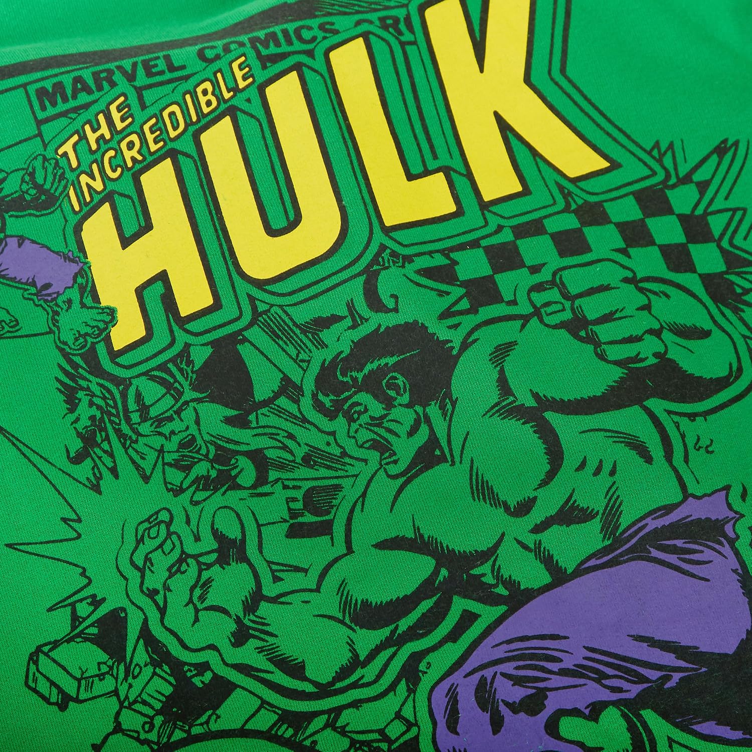 Marvel The Incredible Hulk Hoodie Boys Hooded Jacket Avengers Zipped Hoody Kids Zip Up Lightweight Coat