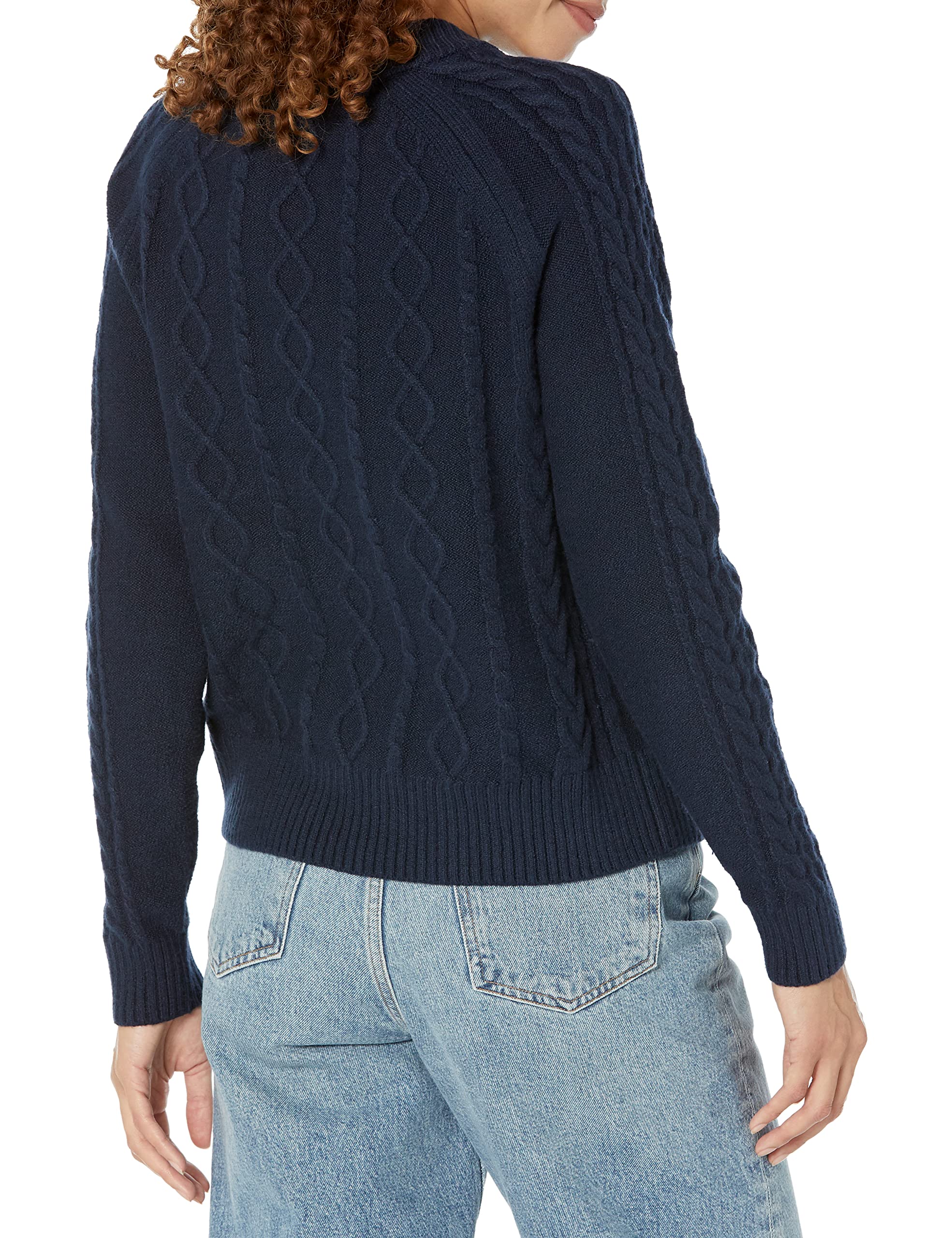 Amazon Essentials Kobiety Sweter ze ściegiem