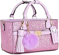 Vista 13 de CRS Cross Rink Side Tote. Ice Skating Accessory Bag-Figure Skating, Roller, Inline Skaters, Dance, Cheer.Organizes Guards Water Bottle Phone