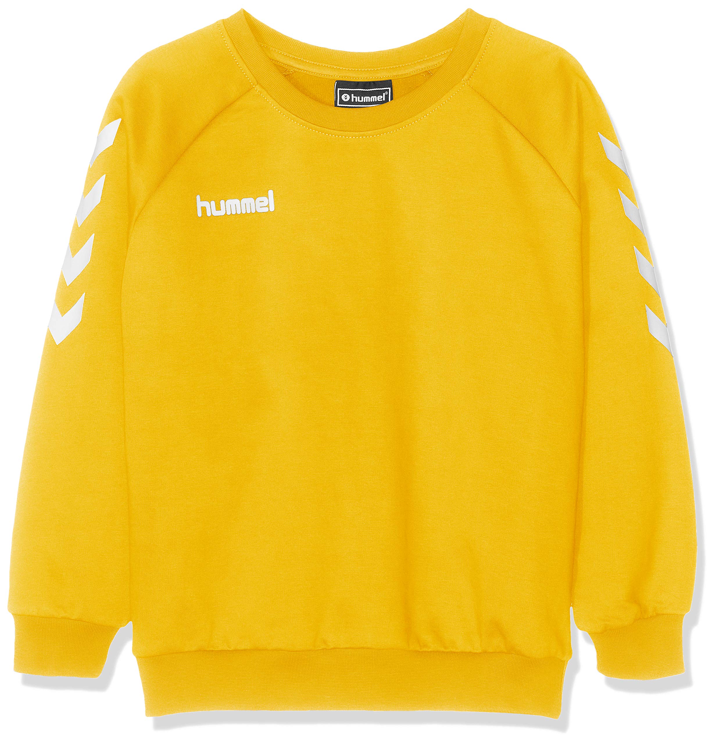 hummel Children's HMLGO KIDS COTTON Sweatshirt, Sports Gelb, 116 (EU)