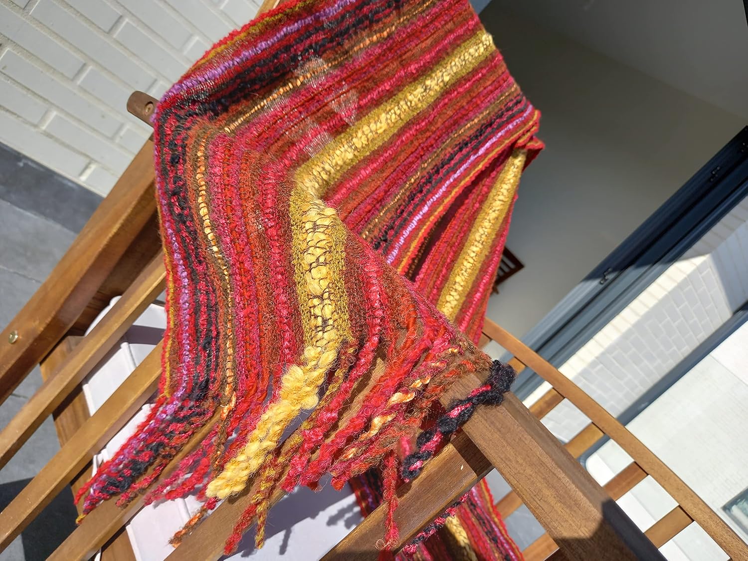 Genérico 100% Baby Alpaca Scarf For Women. Made in Perú. Soft, Clean and Hypoallergenic. Luxurious Weave. Handmade - Image 9