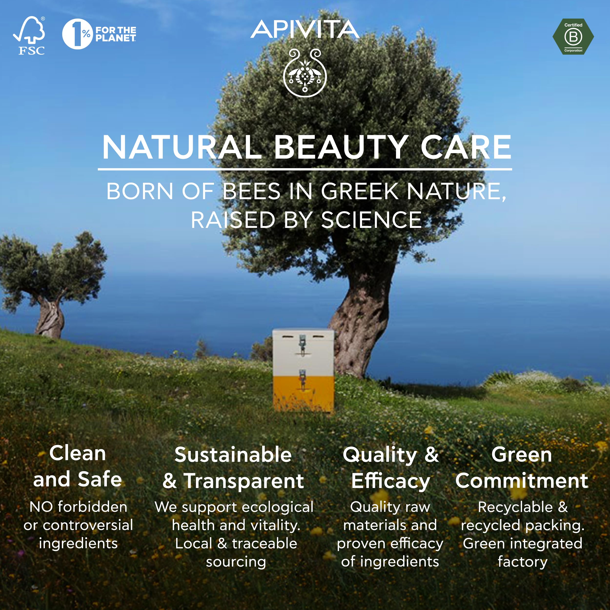 APIVITA QUEEN BEE SERUM ANTIENVEJECIMIENTO | CON JALEA REAL GRIEGA FRESCA | 30ML