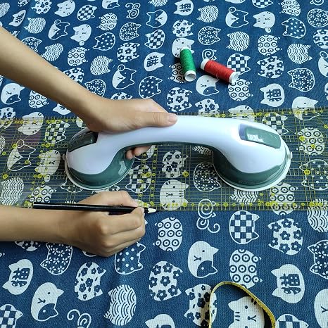 Grip Double Suction Cup DIY Sewing Tools Handle for Quilting Patchwork