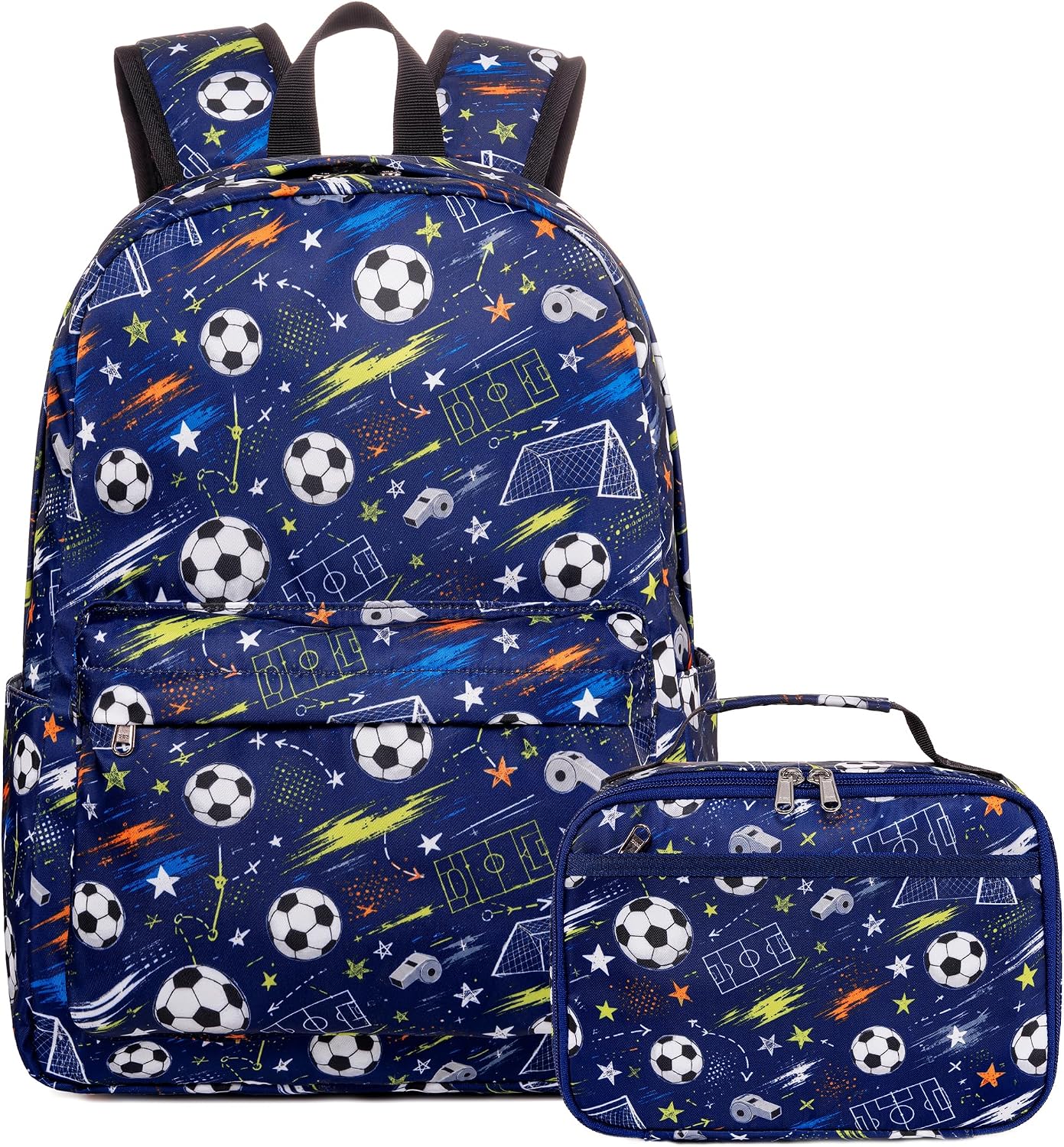 Ledaou Boys Backpack Lunch Box 16