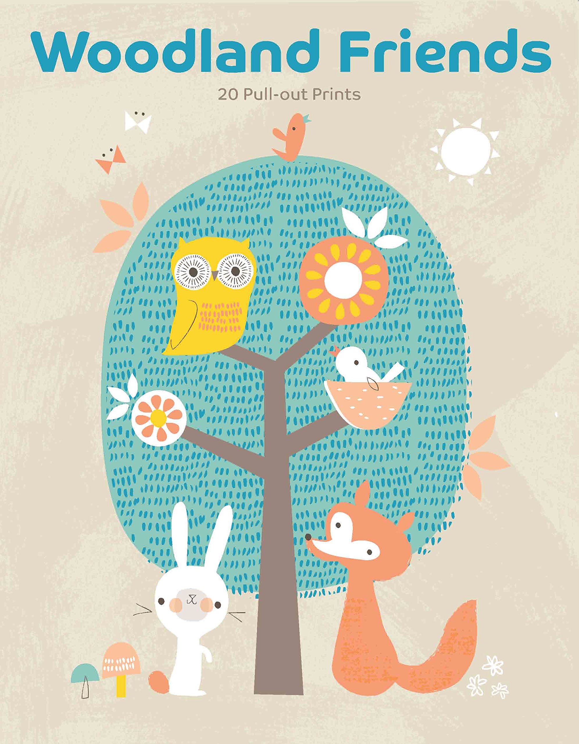 Woodland Friends 20 Pull-out Prints le cadeau idéal pour amoureux de nature