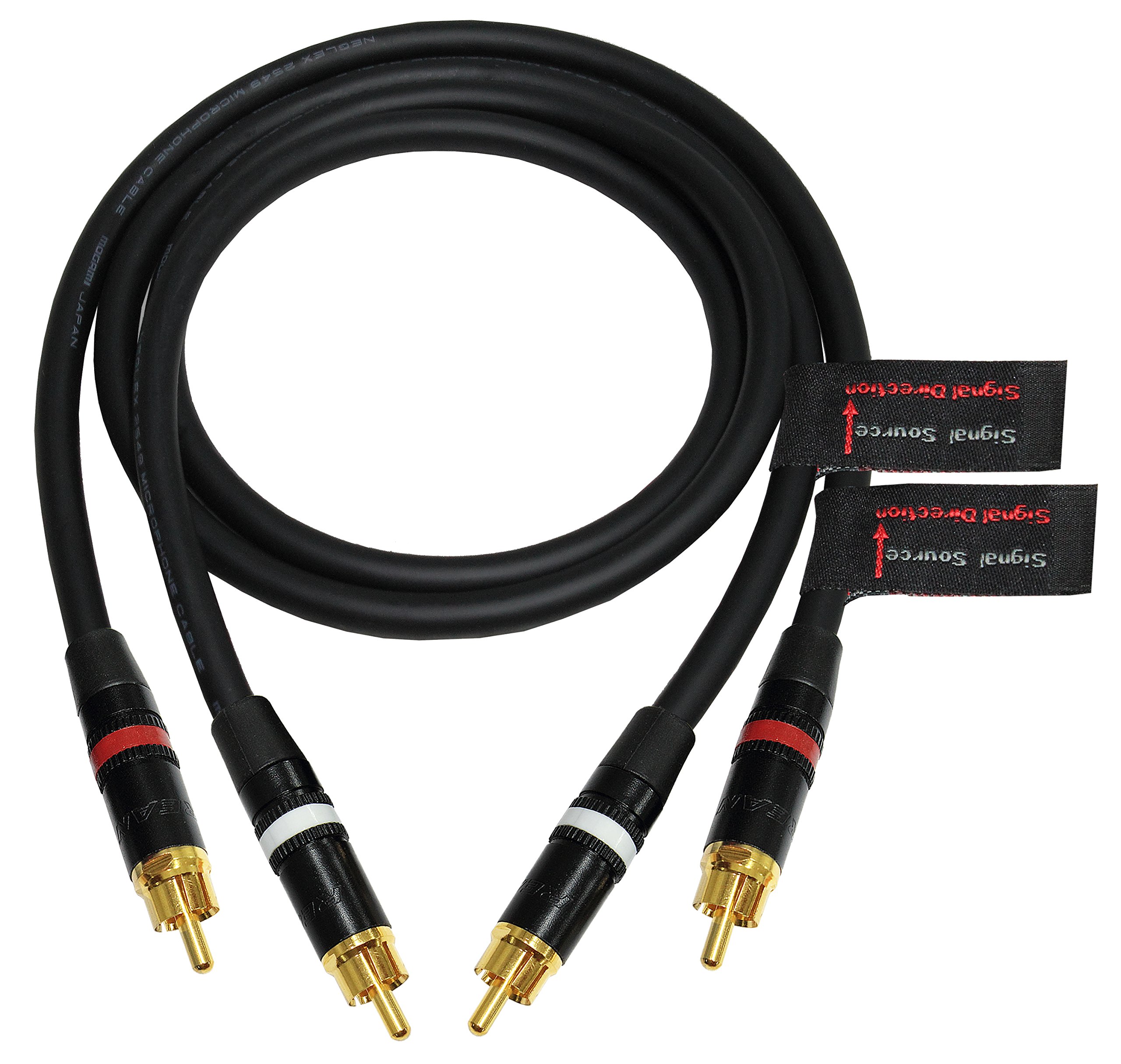 Buy 4 Foot Directional HighDefinition Audio Interconnect Cable Pair