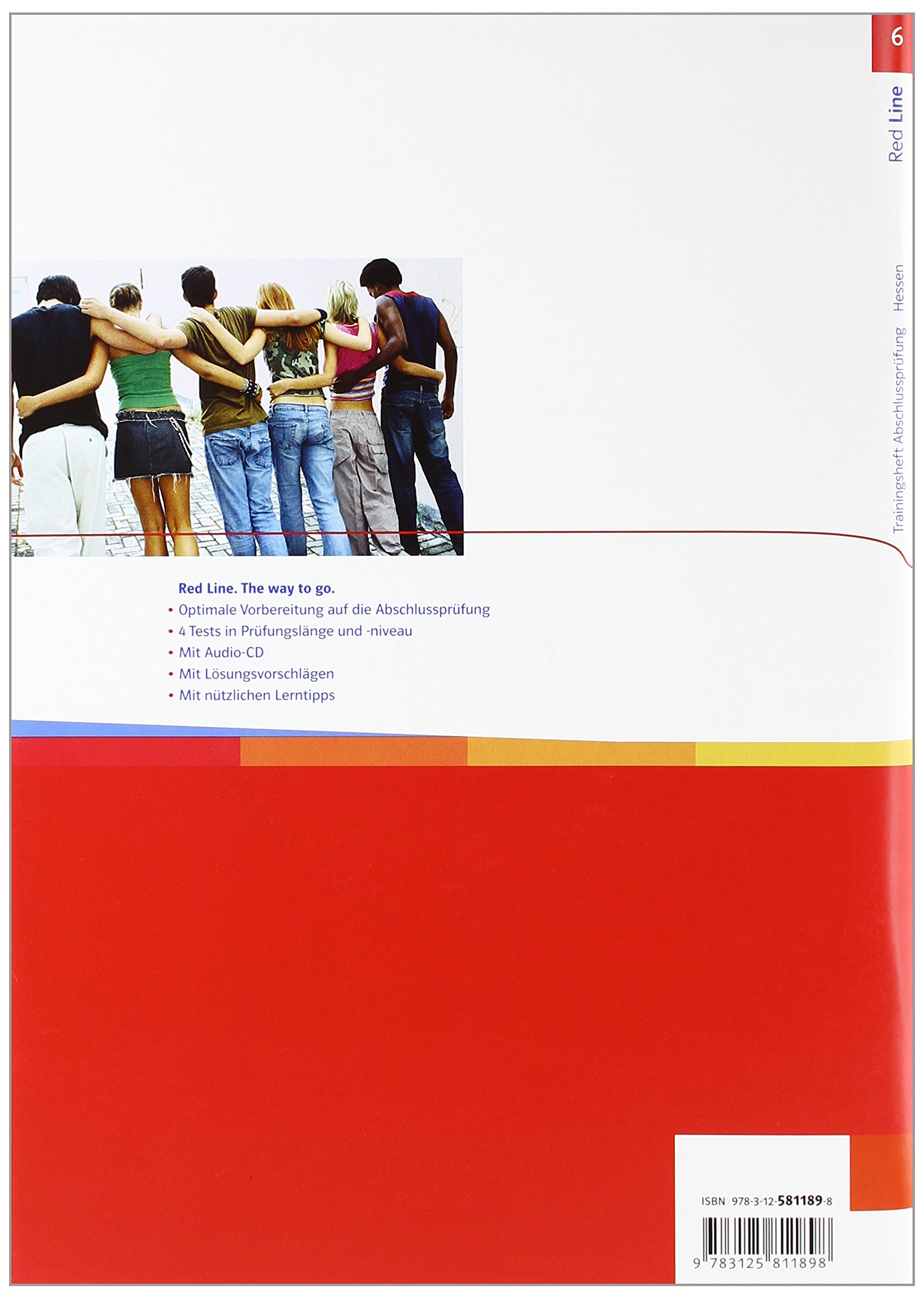Red Line 6: Trainingsheft Abschlussprüfung Realschule Hessen mit Audio-CD Klasse 10 (Red Line. Ausgabe ab 2006)