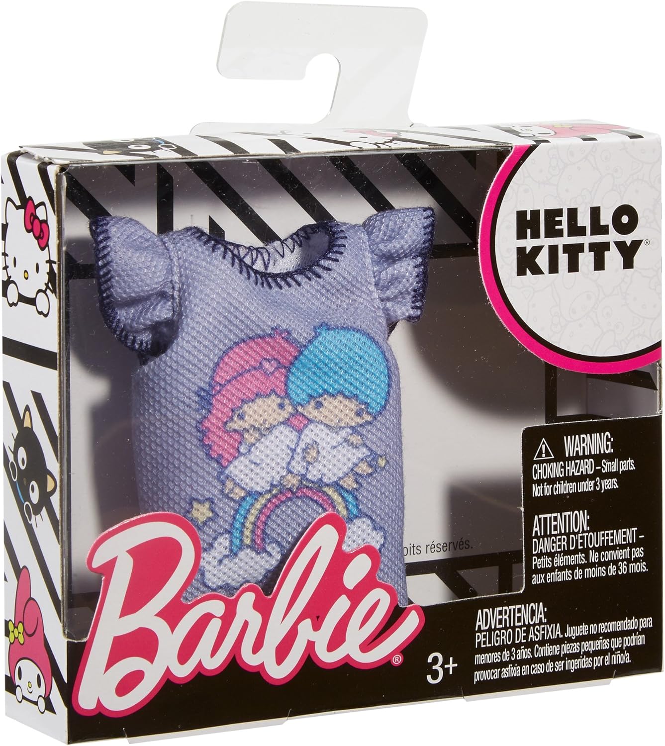 Barbie Fashions Hello Kitty Lavendar Shirt