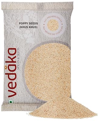 Amazon Brand - Vedaka Poppy Seeds (Khus Khus), 200g
