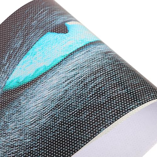 Miniatura 6 de TOMALL Calcomanía estéreo 3D de ojos de leopardo para parabrisas delantero y trasero de automóvil, vinilo gráfico de ojos de automóvil, impermeable,