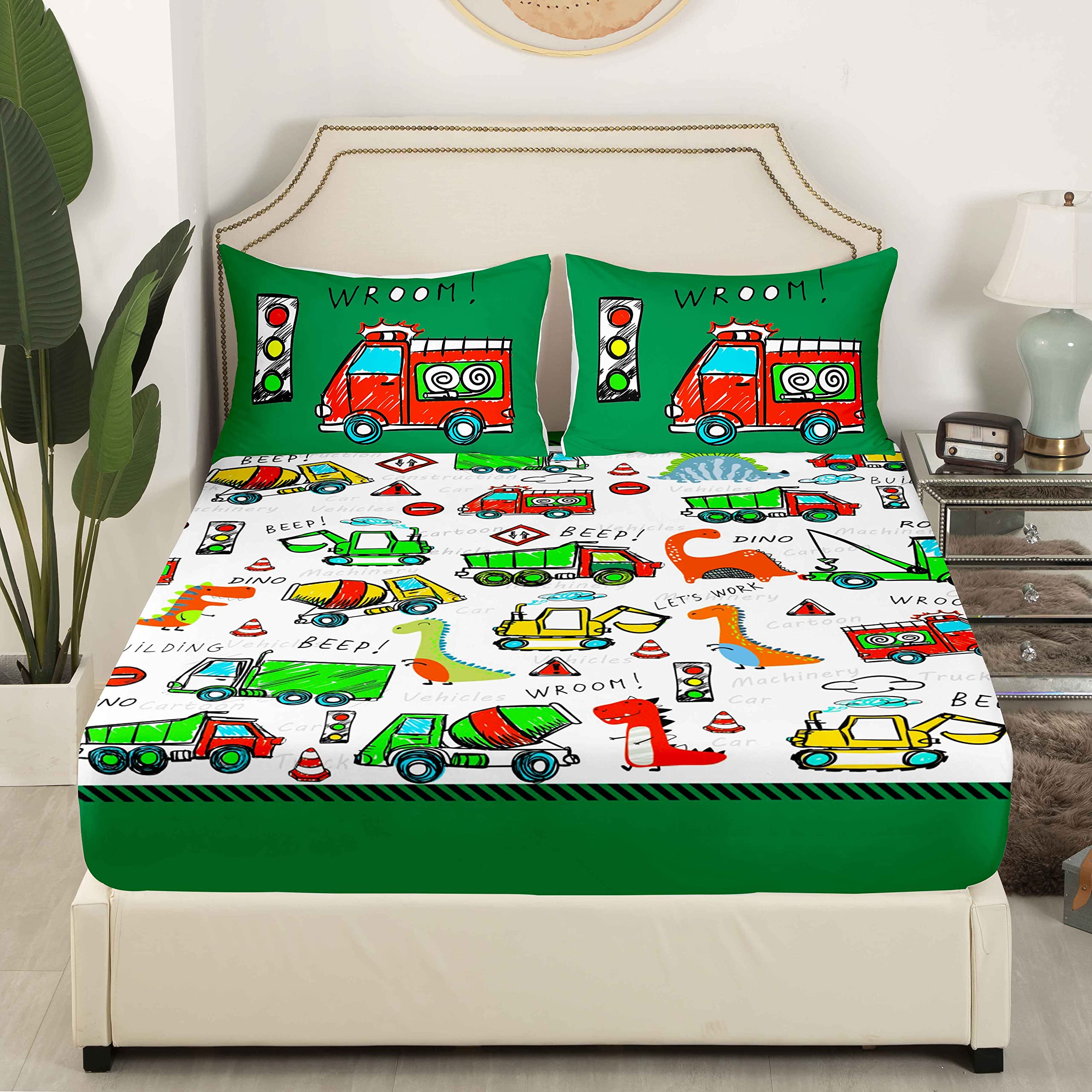 Set Lenzuola Una Piazza E Mezza Completo, Lenzuolo Sopra, Lenzuolo