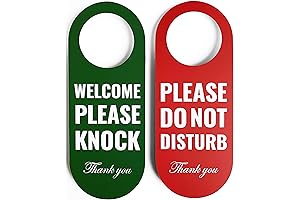 Practical Do Not Disturb Door Hanger Sign for Private Space and Quiet Moments