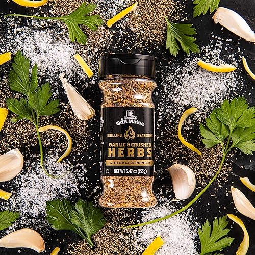 Miniatura 3 de McCormick Grill Mates condimento para asar ajo y hierbas trituradas, 5.47 onzas