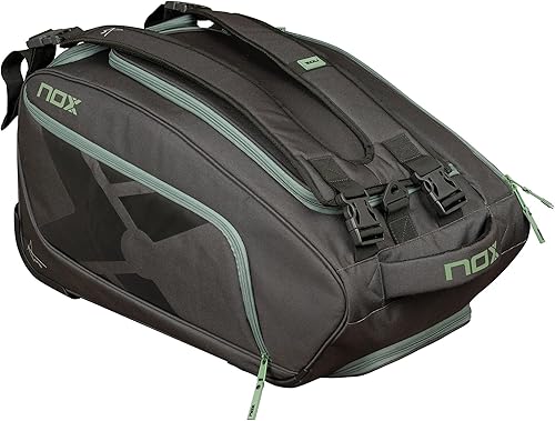 Bolsa de pádel AT10 Competition Trolley  Bolsa de pádel de alta capacidad para hombre  Compartimento térmico NOX ThermoTech  Mochila multifuncional