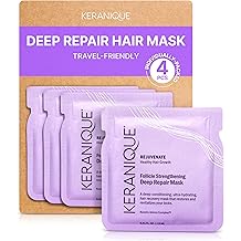 Keranique Hair Mask - Deep Repair and Intense Hydration for Damaged, Dry, Fine Hair with Keratin Protein