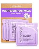 Keranique Hair Mask - Deep Repair and Intense Hydration for Damaged, Dry, Fine Hair with Keratin Protein