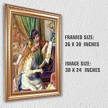 Amazon.co.jp: ピエール・オーギュスト・ルノワール作 ピアノの