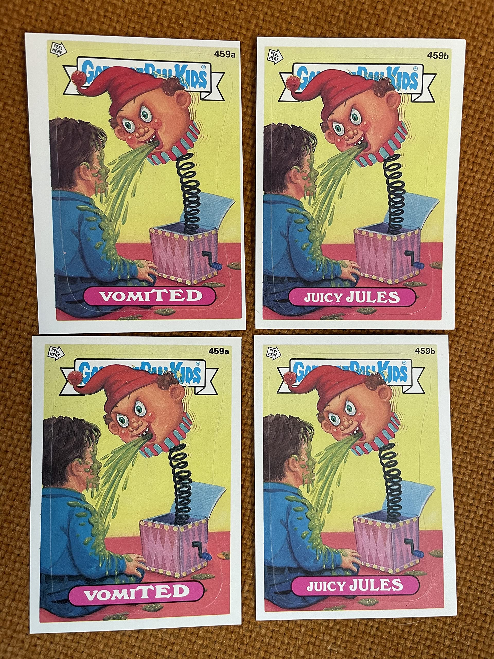 Amazon.com: 1987 Topps Garbage Pail Kids Original 11th Series 11