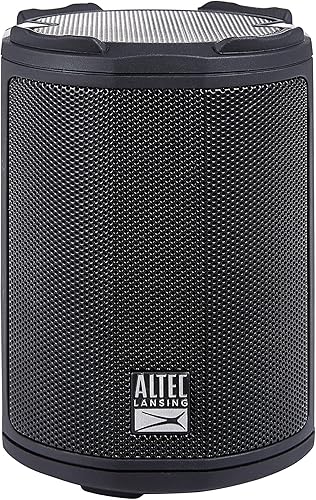 Altec Lansing - Altavoz Bluetooth inalámbrico HydraMotion con sonido de 360 grados, impermeable IP67 portátil para exteriores, a prueba de golpes, a
