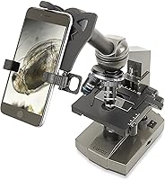 Vista 11 de Carson Microscopio compuesto para estudiantes 40x-400x para principiantes con adaptador universal para digiscopio para teléfonos inteligentes