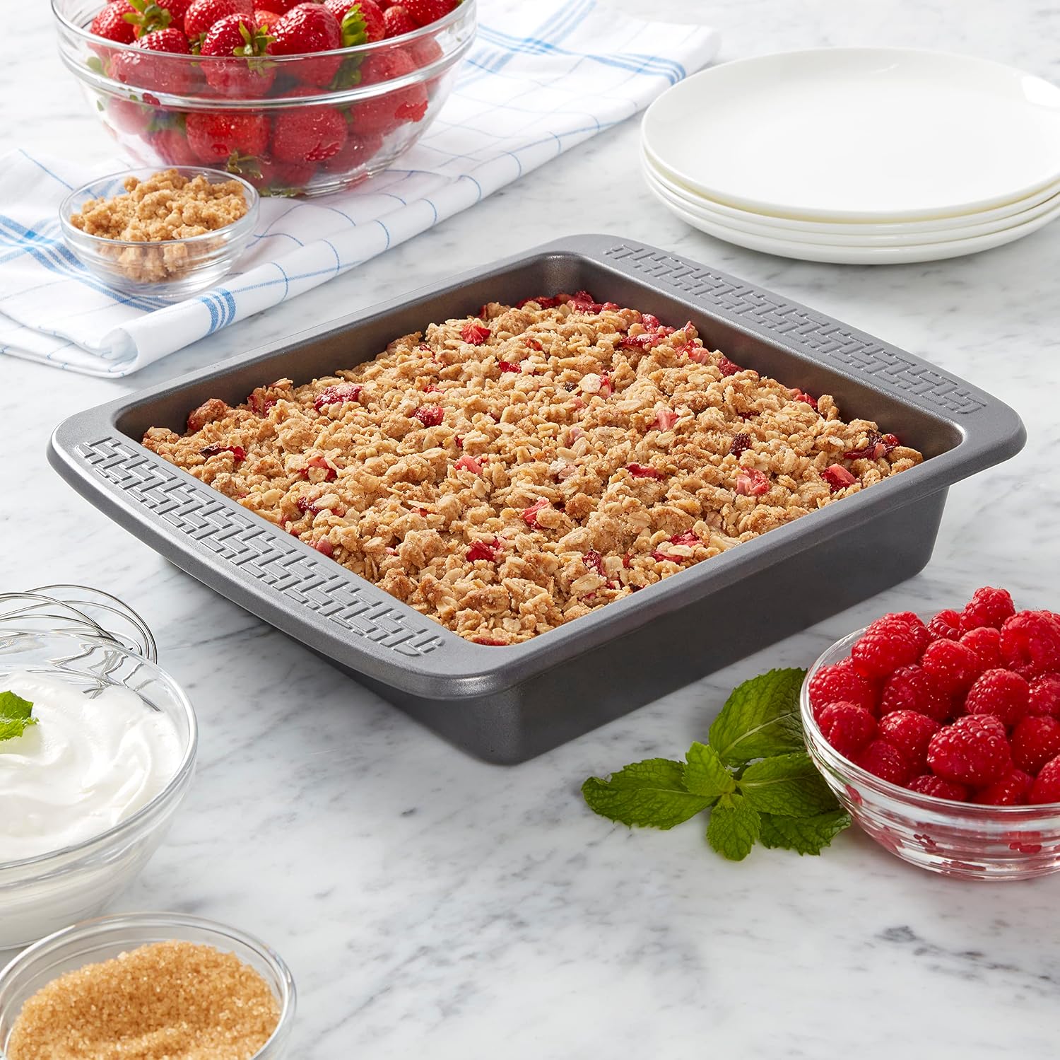 Chicago Metallic Everyday Nonstick 9 Inch Square Cake Pan