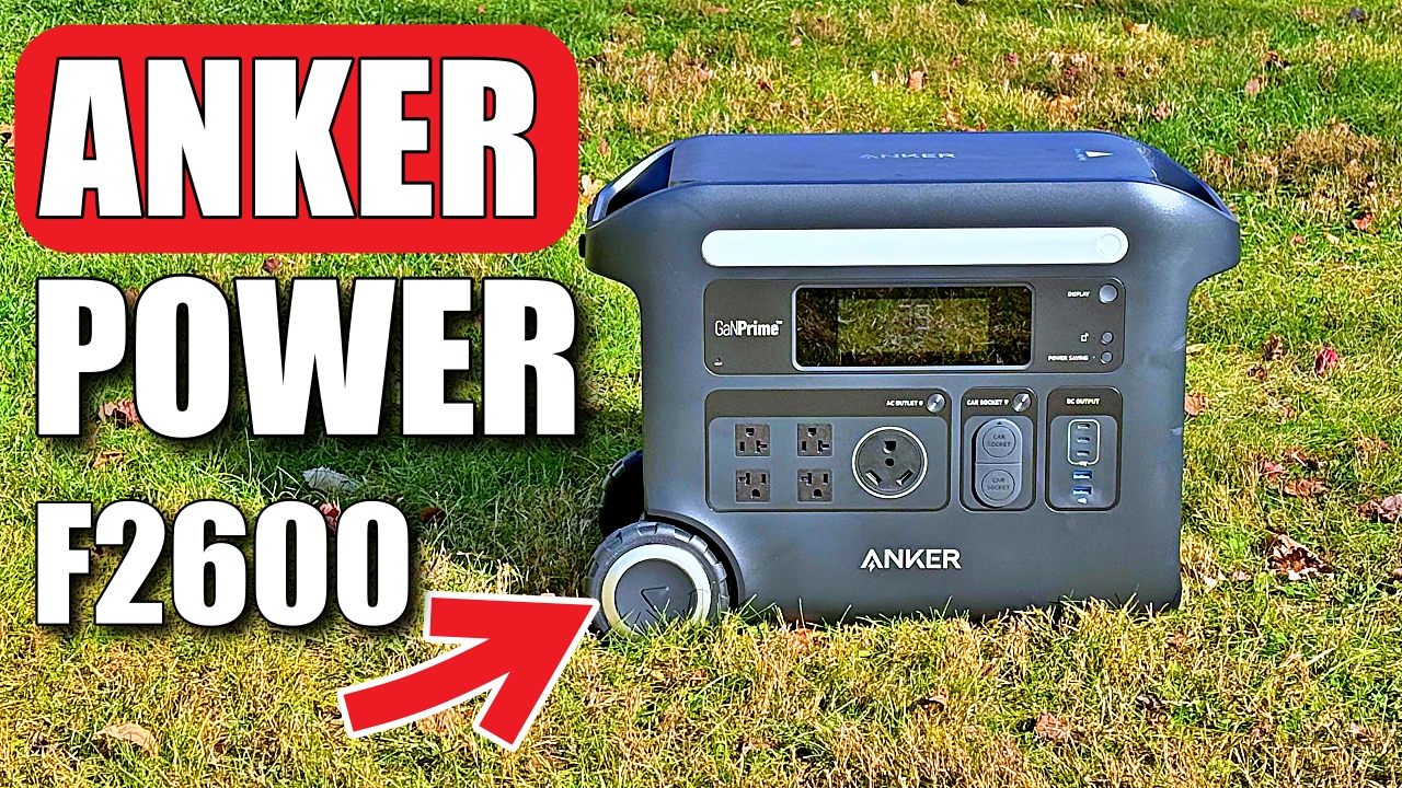 Watch OVERVIEW of Anker SOLIX F2600 Power Station on Amazon Live
