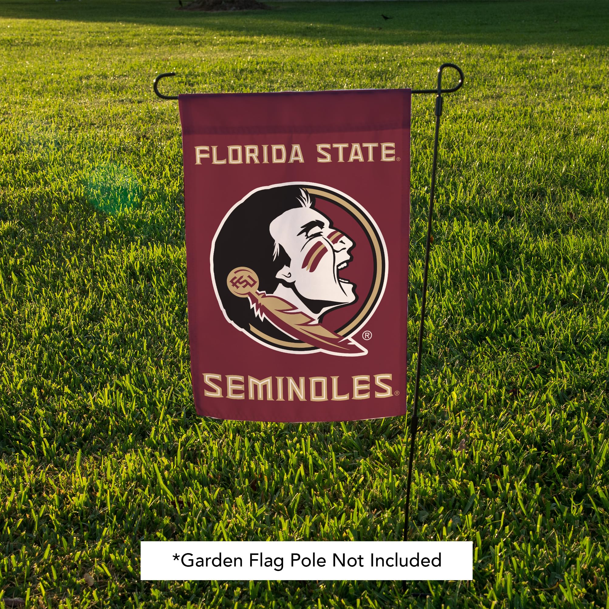 Desert Cactus Gartenflagge Florida State University - 48,3x30,5 Cm, Doppelseitig, Wetterfest