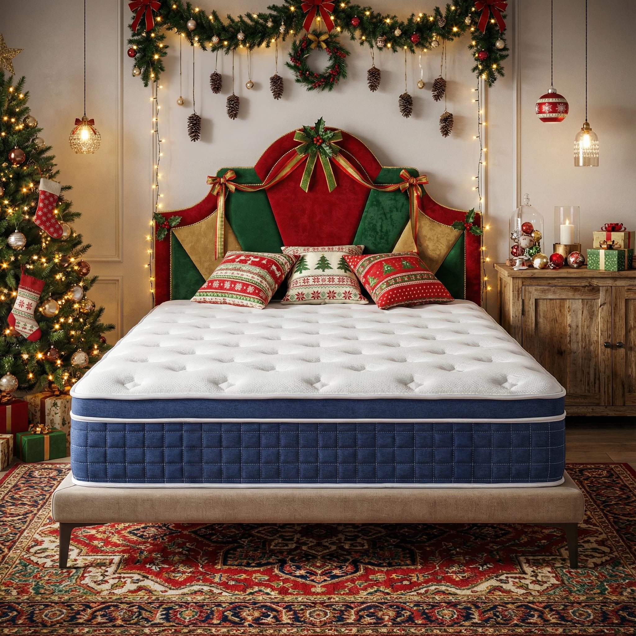UNZIPE 12 Inch King Size Mattress