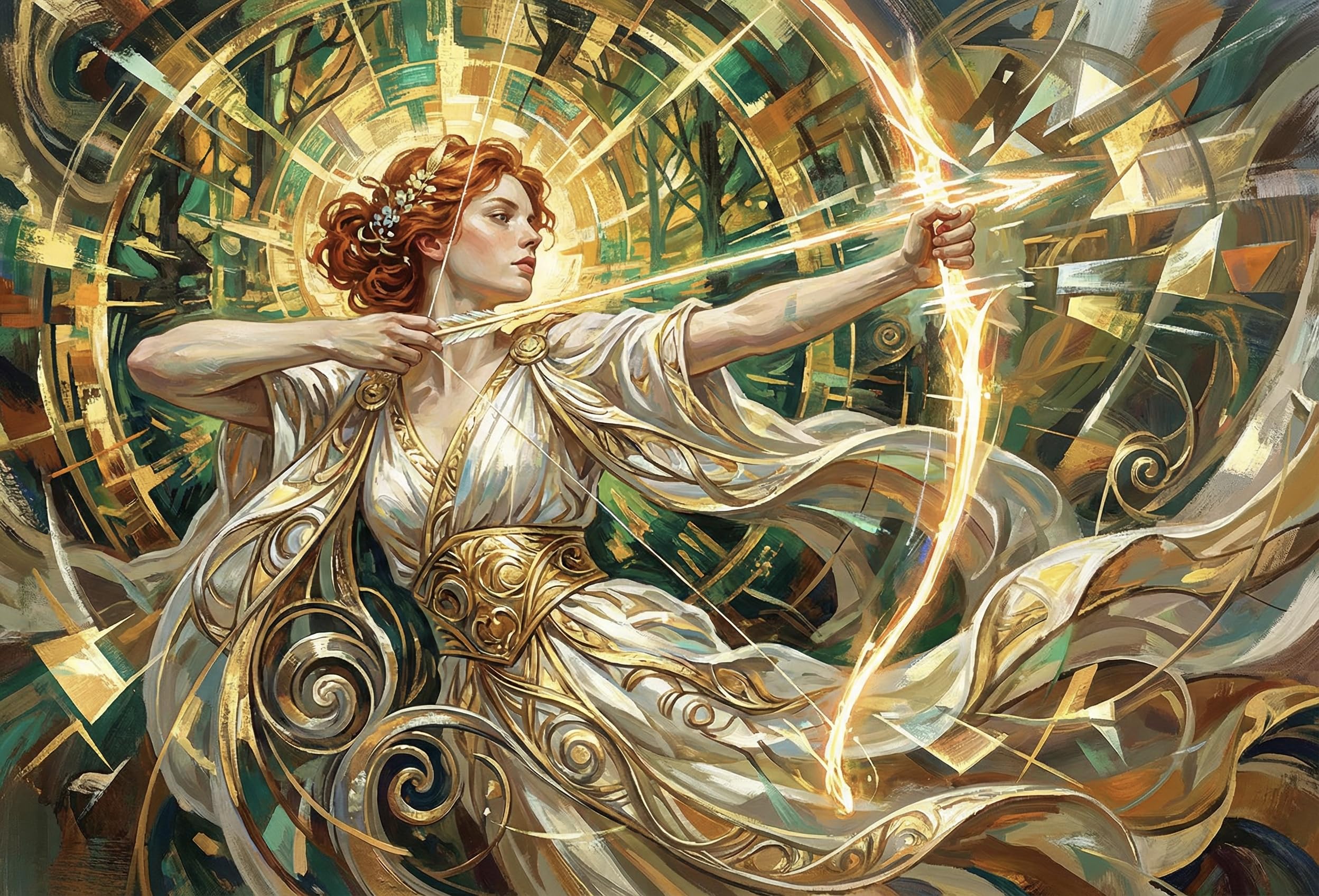 Impressionistic Artemis Jigsaw Puzzle 1000 Pieces, Focus and Patience Game