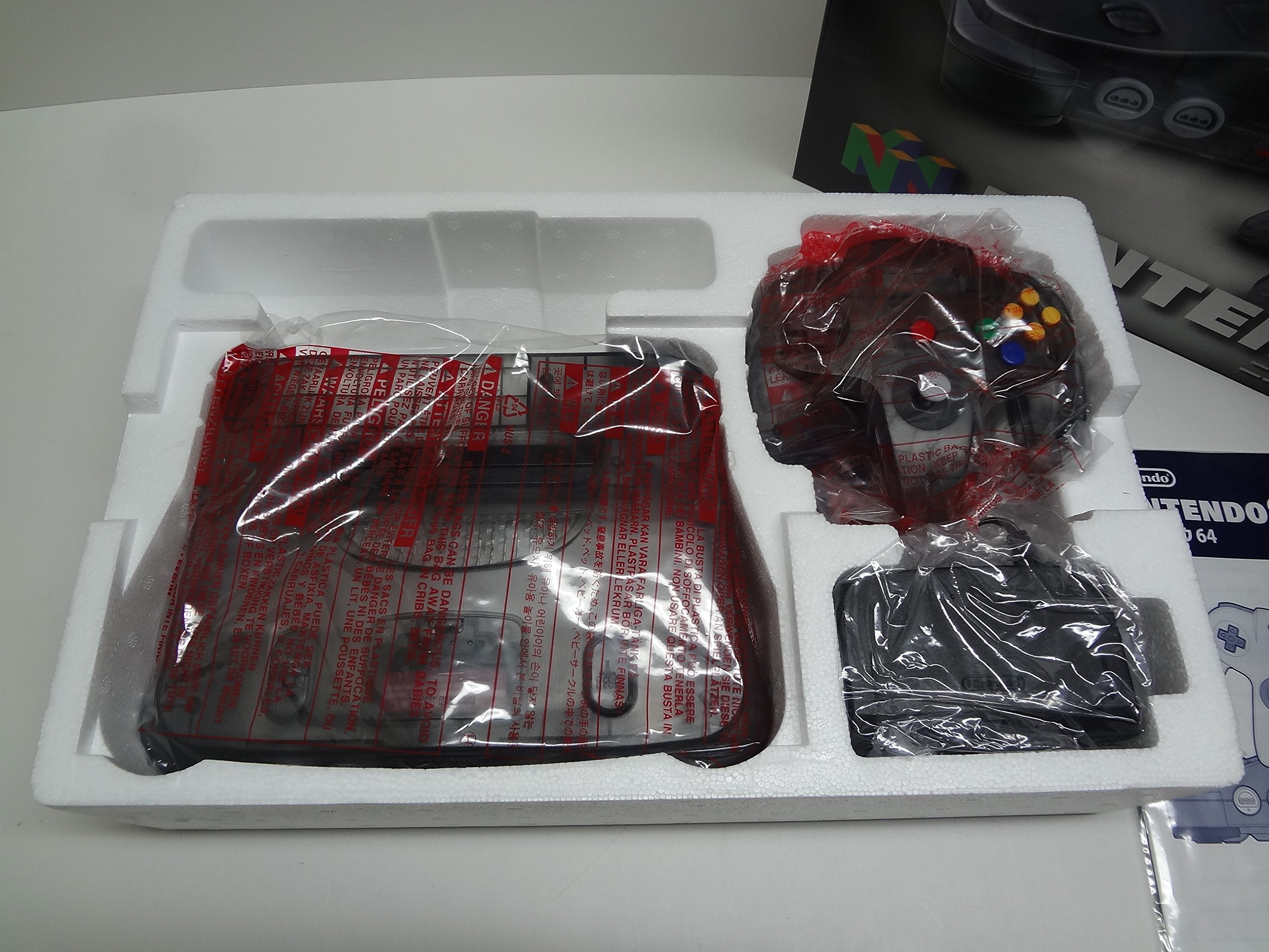 Amazon | ニンテンドー64 クリア・ブラック 本体 Nintendo 64 Clear