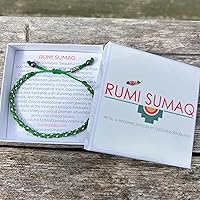 Vista 129 de Rumi Sumaq Nautical Rope Bracelet for Men, Women & Kids - Waterproof Hand-Knotted Adjustable Pull Tie - Martha’s Vineyard Island Map, Sailor Rope &