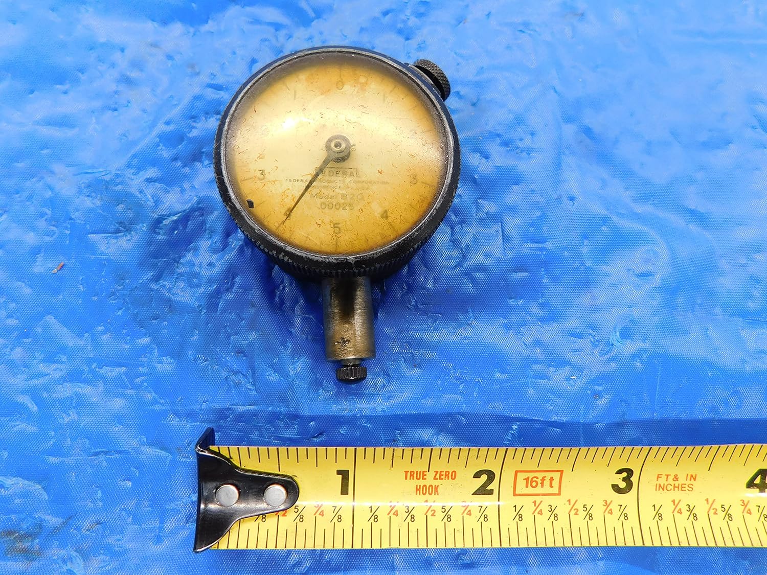 MAHR Federal B20 DIAL Indicator BORE GAGE .00025MM Graduation Full Jeweled - MS3650BU