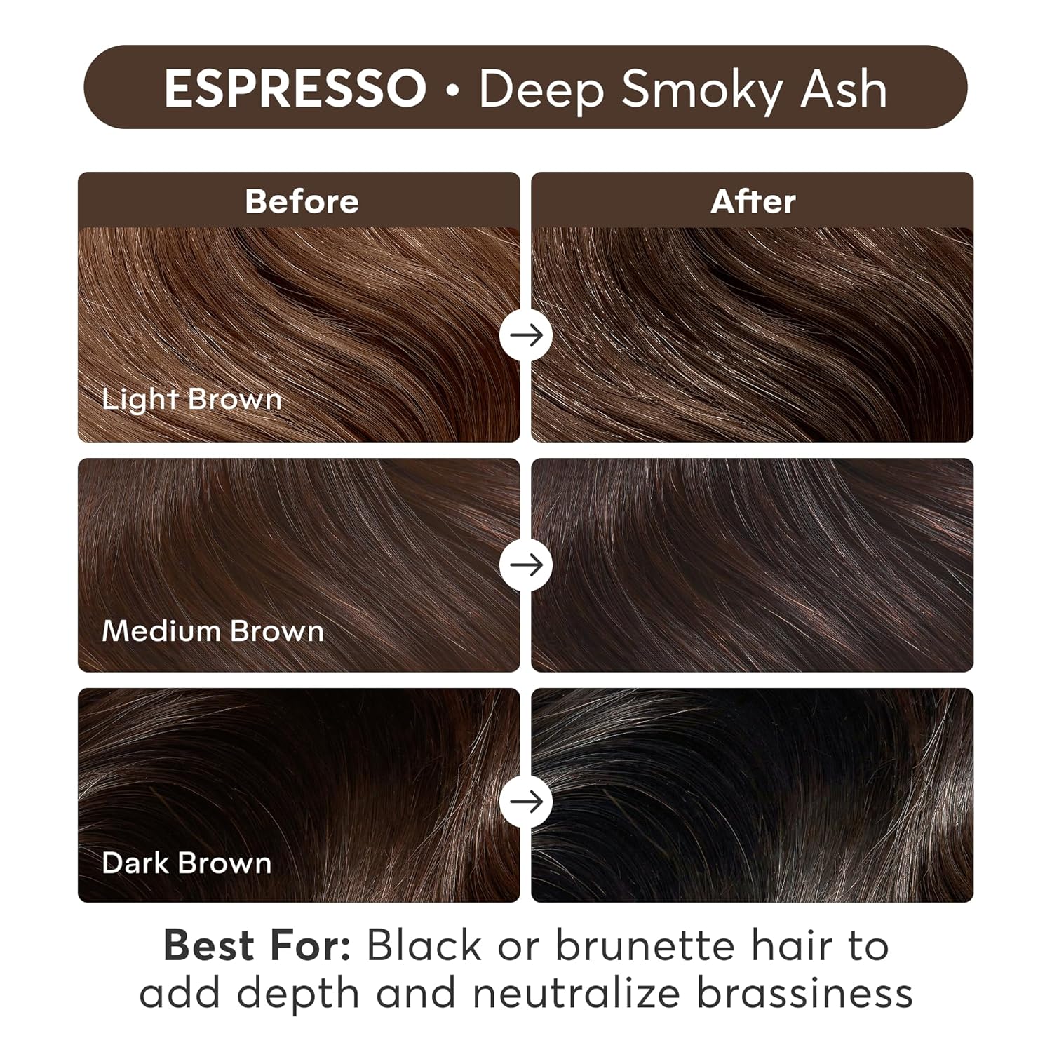 Madison Reed Color Reviving Gloss, Espresso - Brown, Semi-Permanent Hair Dye, Enhances Hair Color & Corrects Tone, Adds Brilliant Shine, Keratin & Argan Oil, 4 Fl Oz (118 mL) - Image 7