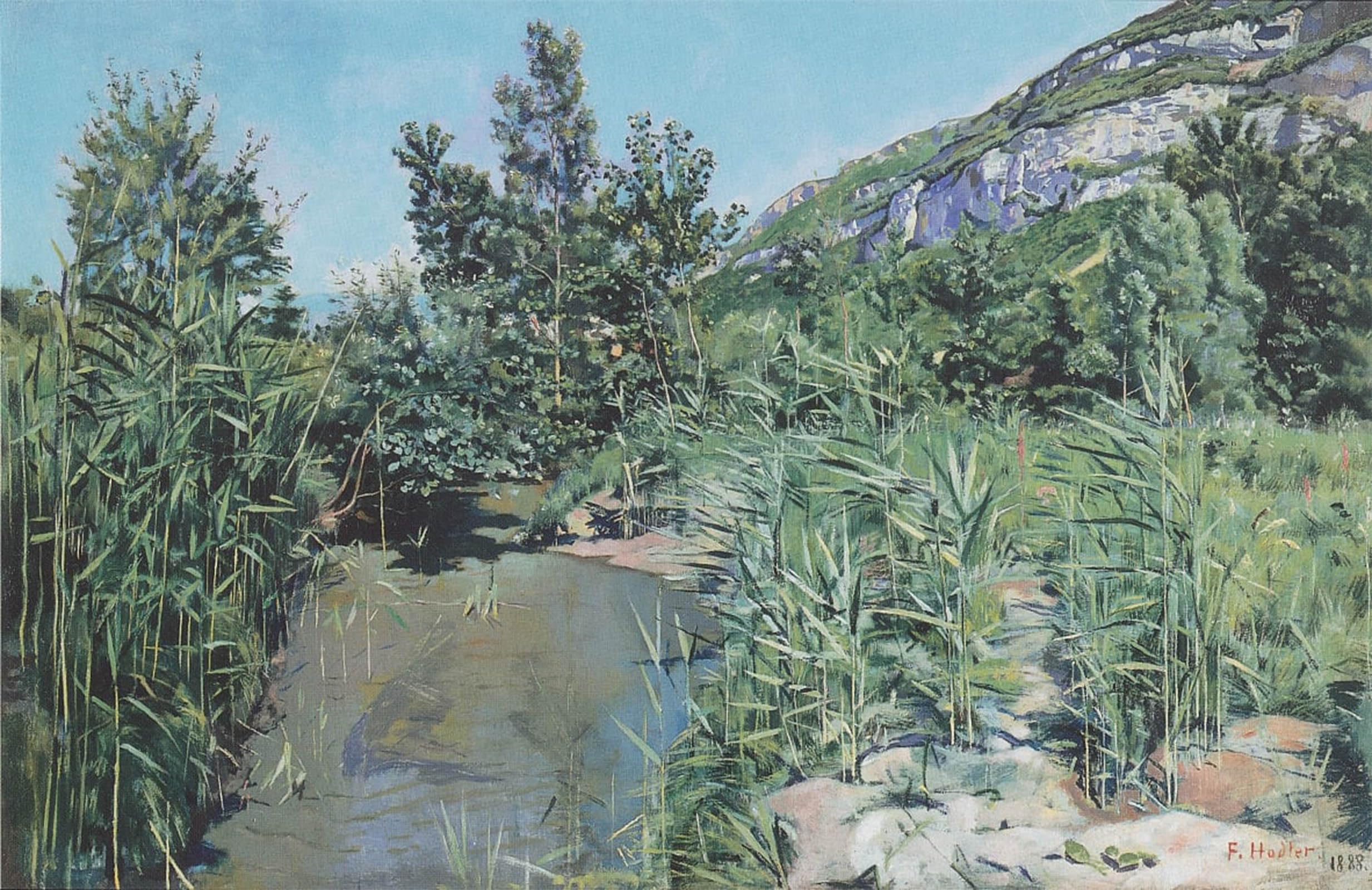 Cuadro Ferdinand Hodler de 60x90cm para decorar tu salón con arte clásico 5