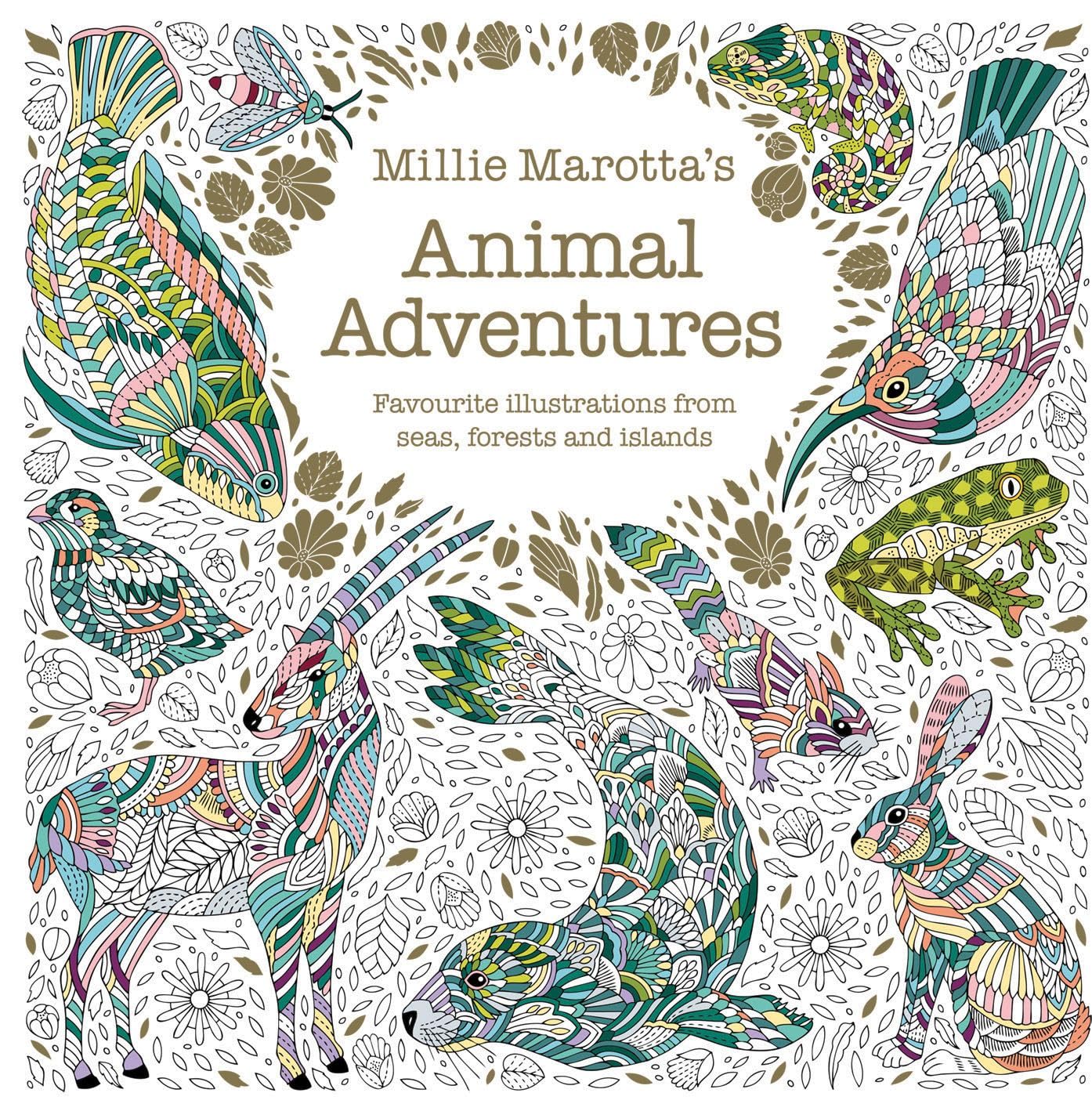 Millie Marotta's Animal Adventures: Favourite illustrations from seas, forests and islands