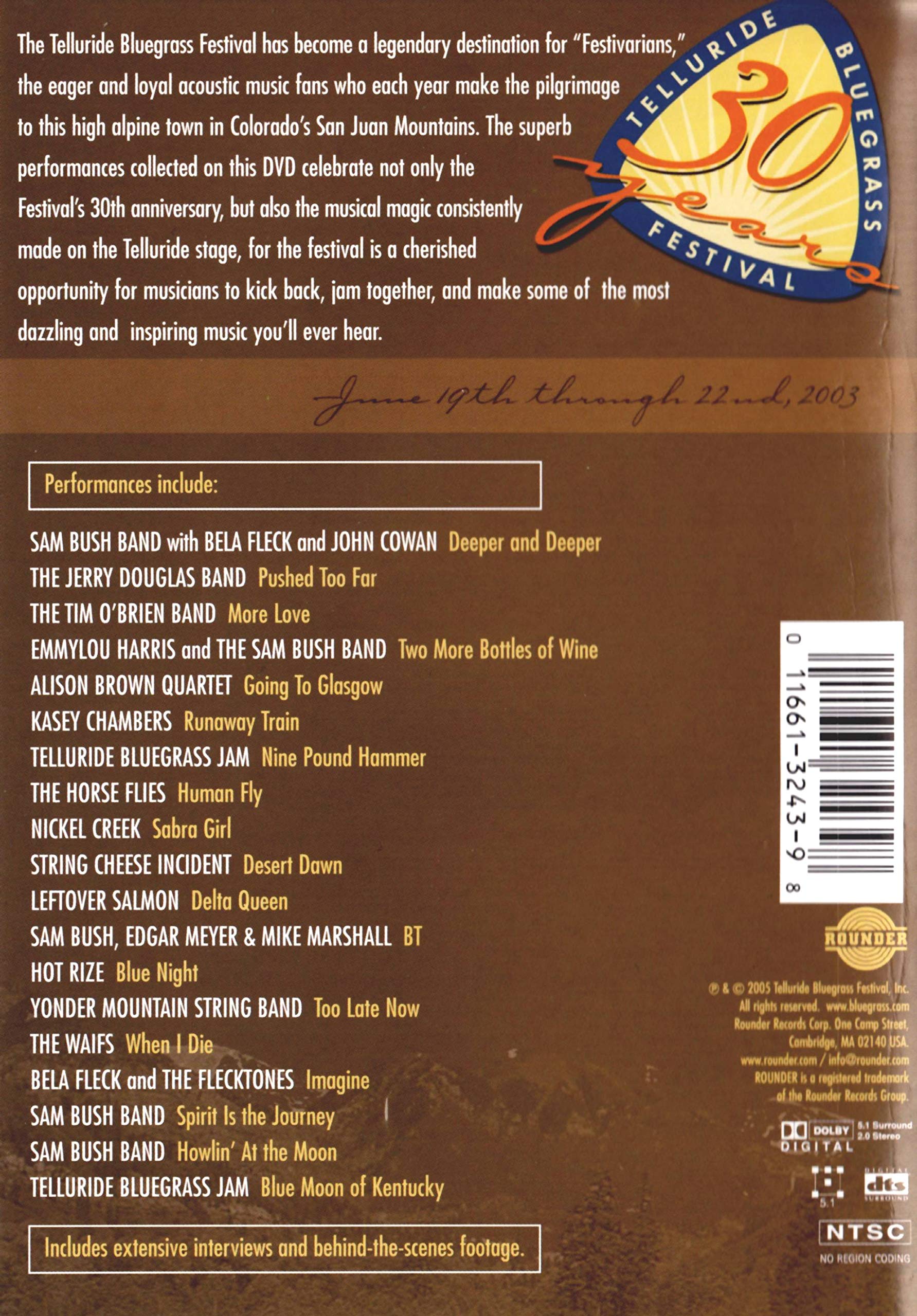 Telluride Bluegrass Festival: 30 Years