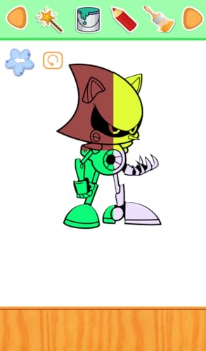 Coloring Puzzle Book hedgehog