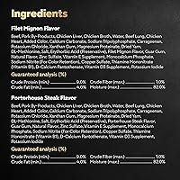 Vista 37 de CESAR - Comida húmeda y clásica para perros en un paquete variado de trocitos en salsa de receta de carne de res, filete miñón, pollo a la parrilla