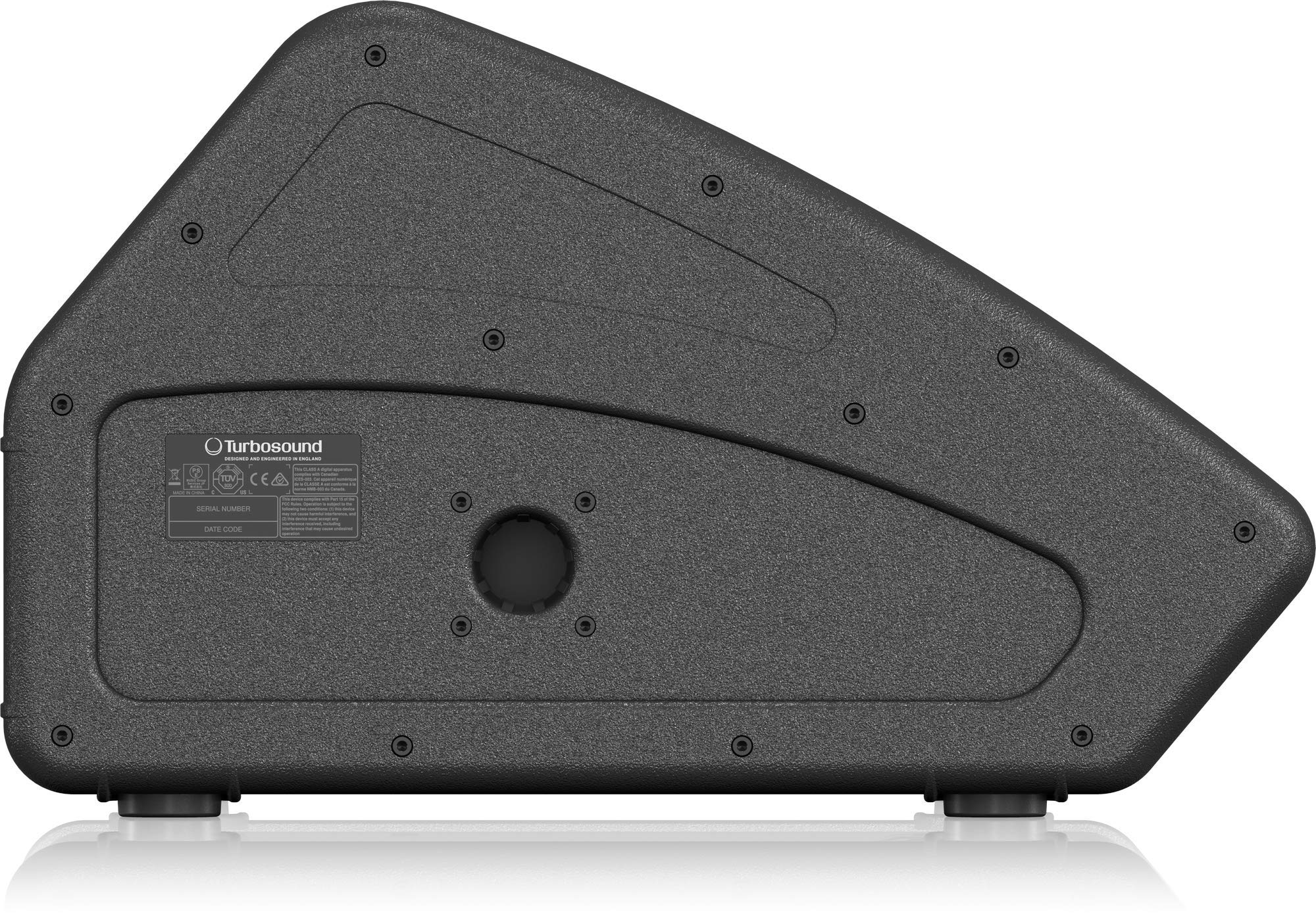 Turbosound FLASHLINE MONITORS TFX152M-AN Koaxialer 1100 Watt 2 Wege 15" Bühnenmonitor mit Klark Teknik DSP Technologie und ULTRANET