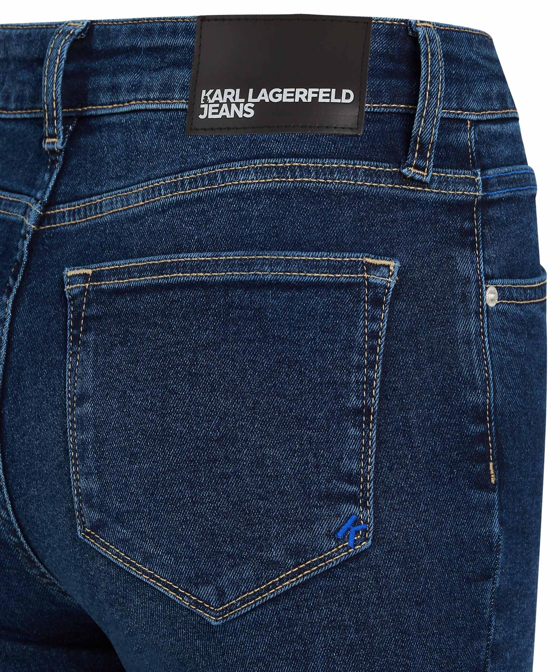 Karl Lagerfeld Jeans, Damskie, High Rise Skinny Denim, Skinny Leg