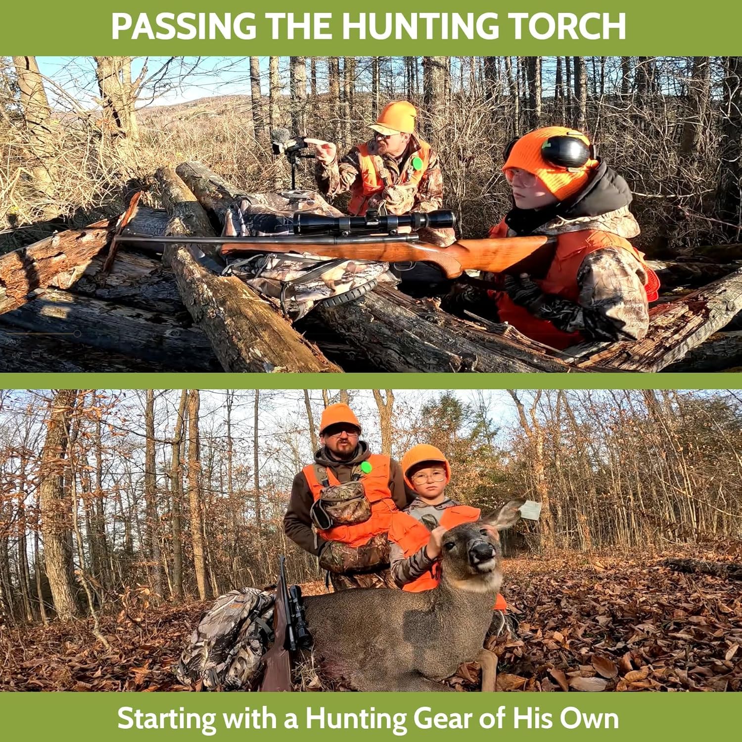 30L Kids Camo Hunting Backpack with 11 Pockets, Small Lightweight Hunting Bag for Youth, Day Pack for Travel, Hiking, Camping