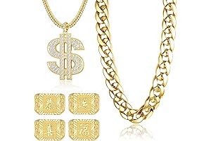 Hip Hop Gangster Chains for Women and Men