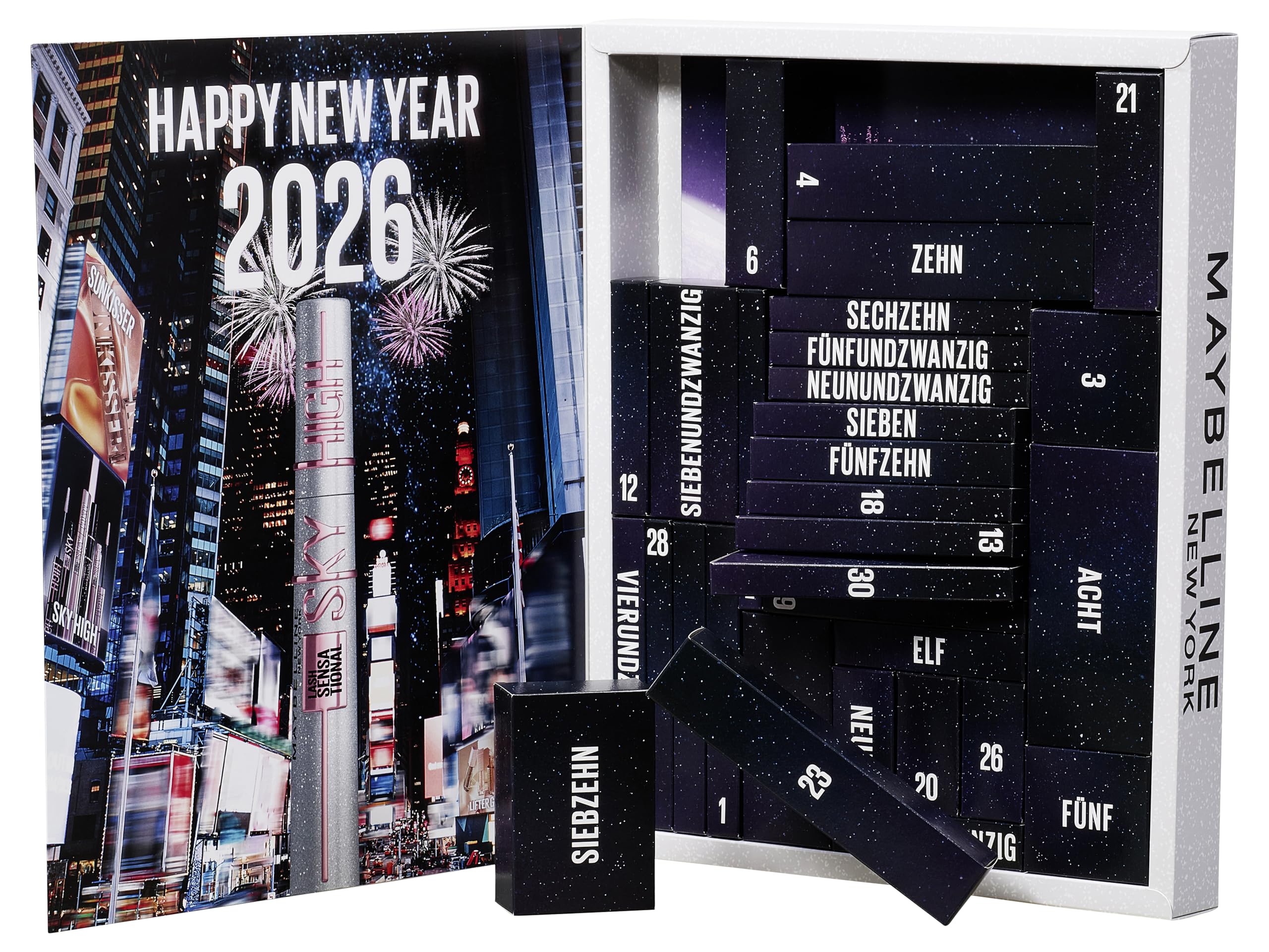 Maybelline New York Calendario de Adviento 31 puertas 2025